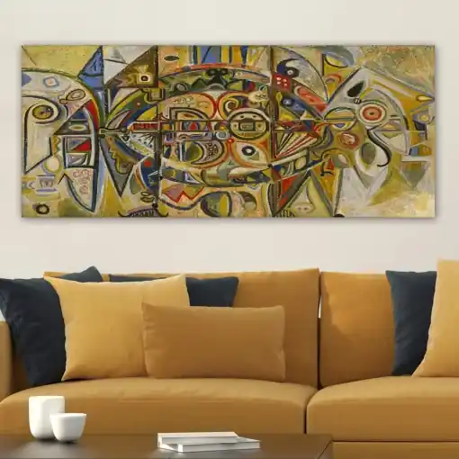 Reduceri Tablou YTYMDRN145 Multicolor 50x120 cm