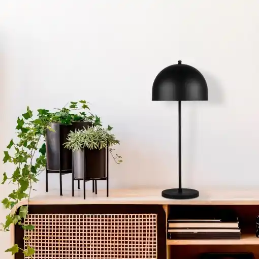 Veioză Can Negru 58x24 cm Preferatul clienților