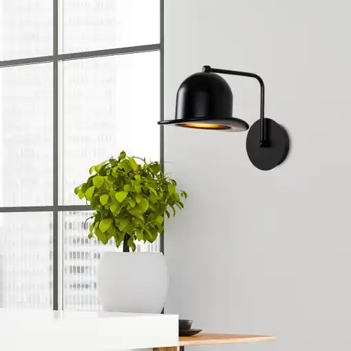 Aplica Fotr Negru 19x25x28 cm Preferatul clienților