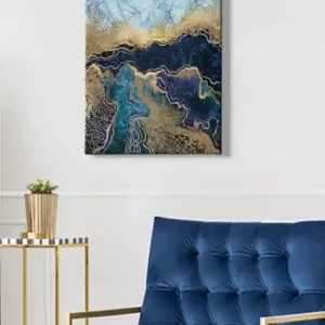Tablou Kanvas Multicolor 50x70x3 cm Doar azi