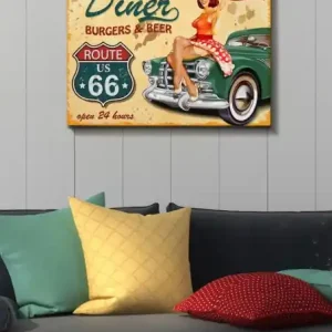 Cel mai vândut Tablou Kanvas Multicolor 50x70x3 cm