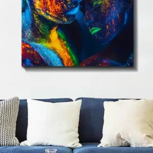Ieftin Tablou Kanvas Multicolor 70x100 cm