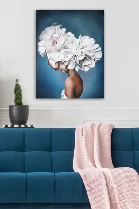 Tablou Senartium festivant Multicolor 50x70x3 cm Ofertă de sezon
