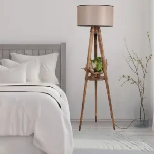 Super ofertă Lampadar Sehbali Maro 26x26x65 cm