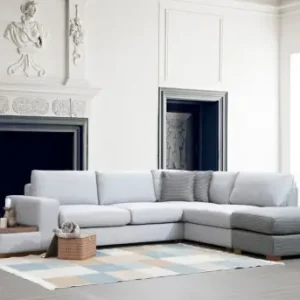 Colțar Loop Gri 246x308x85 cm Bestseller