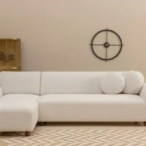 Reducere extra Colțar Eddy Alb 273x162x86 cm