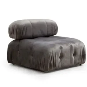 Livrare rapidă Canapea modulara Bubble Gri 95x95x75 cm