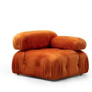 Canapea modulara Bubble Portocaliu 95x95x75 cm Vezi acum