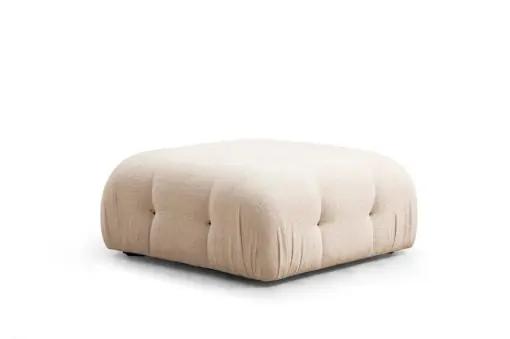 Calitate înaltă Canapea modulara Bubble Crem 95x95x45 cm