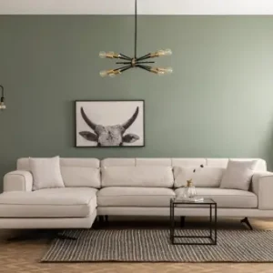 Livrare rapidă Colțar modular Jivago Bej 198x308x78 cm