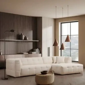 Popular Colțar modular dreapta Cady Bej 300x150x72 cm