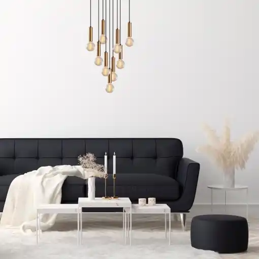 Reducere extra Lustra Tempo Caramiziu 50x50x136 cm