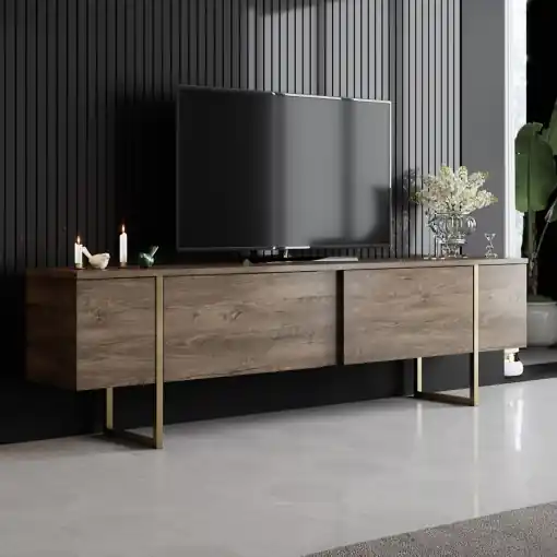 Consola TV Luxe Nuc 180x30x50 cm Ofertă