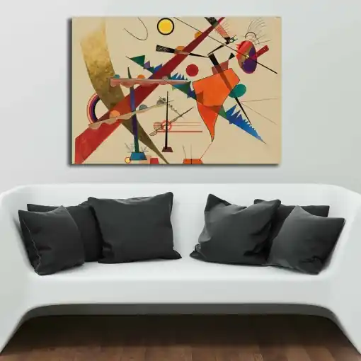 Tablou Rainbow Vista 2 Multicolor 70x100 cm Livrare expres