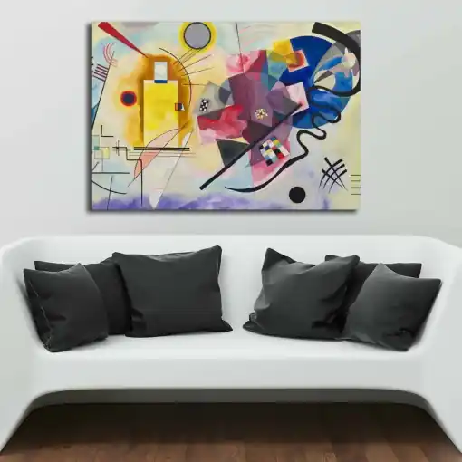 Tablou Rainbow Horizon Multicolor 70x100 cm Ofertă