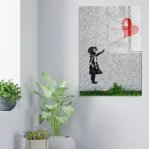 Tablou din sticlă temperată UV Multicolor 50x70 cm Disponibil imediat