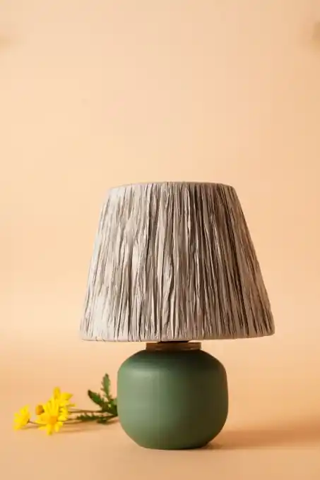 Veioză YL539 Verde 20x27 cm Reducere