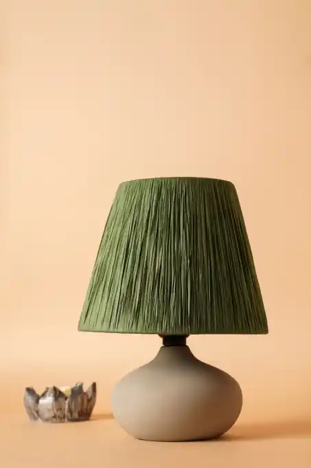 Lichidare de stoc Veioză YL545 Bej 24x33 cm