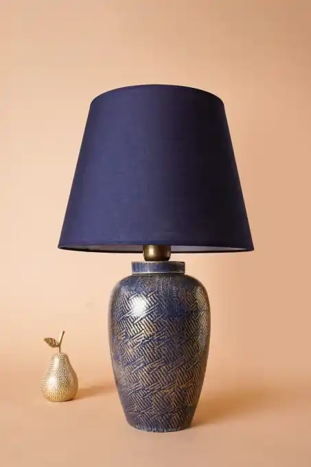 Veioză YL576 Albastru 32x53 cm Ofertă exclusivă