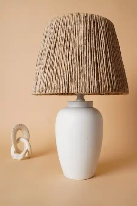 Veioză YL590 Alb 33x53 cm Chilipir