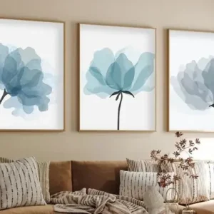 Reducere extra Tablou, 3 bucati Huhu206 Multicolor 50x70 cm
