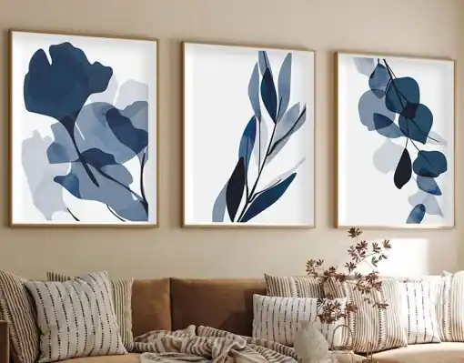 Tablou, 3 bucati Huhu207 Multicolor 50x70 cm Expediere rapidă