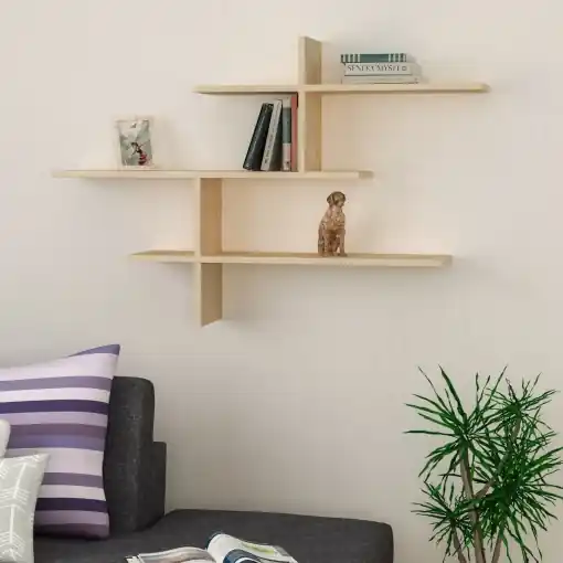 Ofertă de sezon Raft Leo Stejar 123x80.5x22 cm