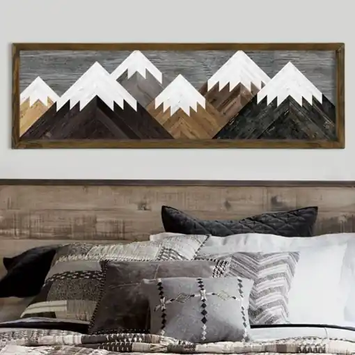 Tablou TAH024 Multicolor 35x120 cm Calitate înaltă