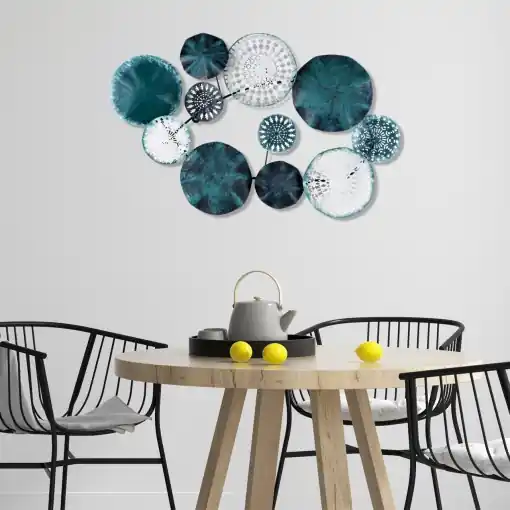 Cumpără online Tablou metalic Metal Multicolor 82x50x5 cm