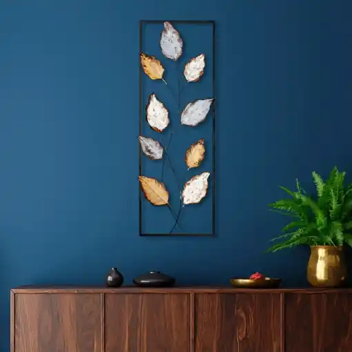 Tablou metalic Fagus Multicolor 32x90 cm Cel mai vândut