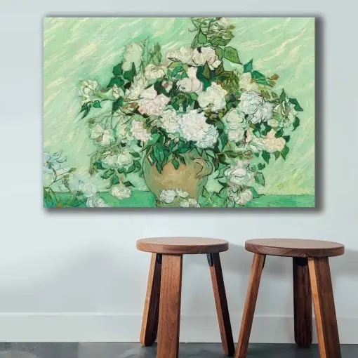 Tablou Camellia Dawn Multicolor 70x100 cm Retur ușor