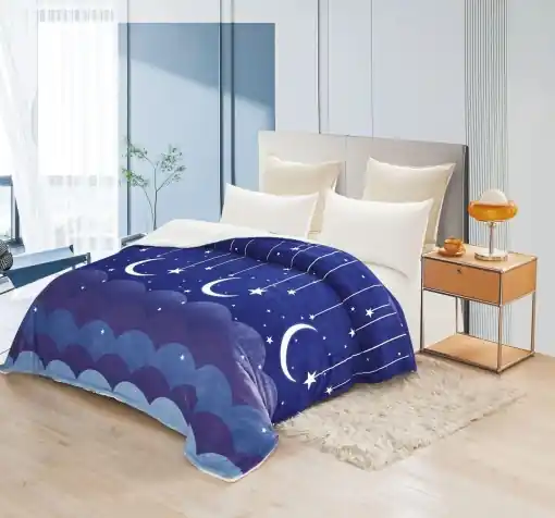 Patura Cocolino Sleepy Night 200x230 cm Reducere extra
