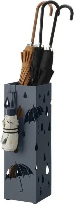 Preț redus Suport umbrele Songmics Gri 15.5x15.5x49 cm