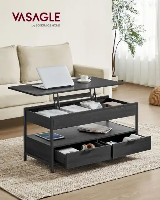 Masuta de cafea Vasagle Gri 100x50x48 cm Discount