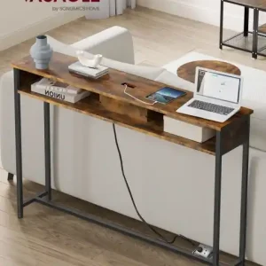 Livrare expres Consola Vasagle Maro 120x25x81.1 cm