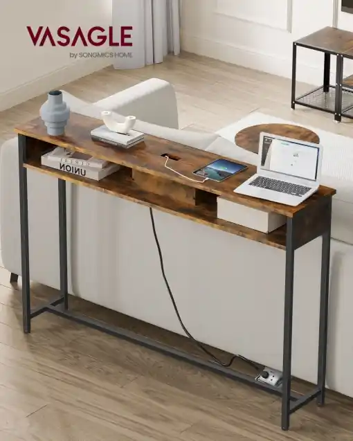 Livrare expres Consola Vasagle Maro 120x25x81.1 cm