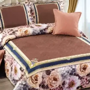 Cuvertura Matlasata 5 Piese Jury 230x250 cm (Catifea) Disponibil imediat