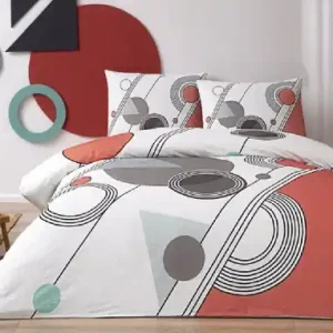 Lenjerie 1 Persoana, cu elastic Felix Rosu, 100x200 (Bumbac 100%) Nu rata