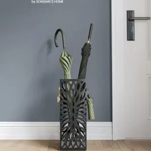 Ofertă exclusivă Suport umbrele Songmics Negru 15.5x15.5x41 cm