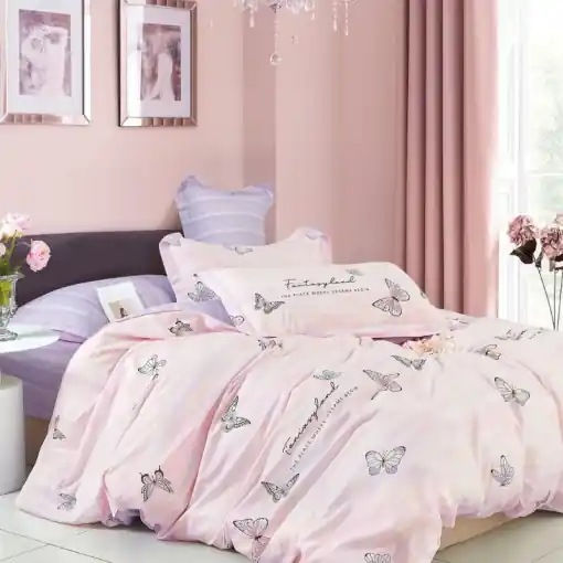 Lenjerie cu Elastic 180x200, Fantasy 4 Piese (Bumbac 100% Percale) (Copy 1) Lichidare de stoc