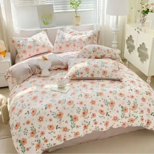 Super ofertă Lenjerie creponata cu elastic 140x200 cm, Leora (Finet)
