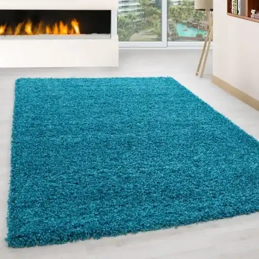 Covor Life Turcoaz V1 60x110 cm Calitate înaltă