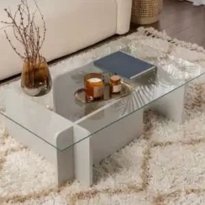 Premium Măsuță de cafea Model Flavio, Gri