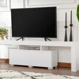 Disponibil imediat Comoda TV Model Enclave, Alb