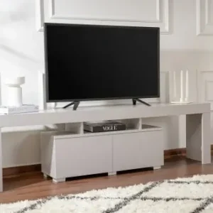 Comoda TV Model Enclave, Gri Retur ușor
