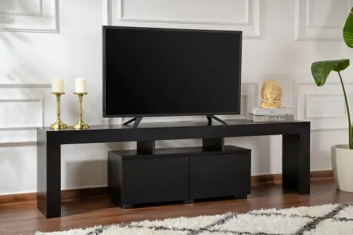 Nu rata Comoda TV Model Enclave, Lemn Negru