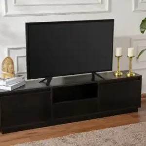 Doar azi Comoda TV Model Vanguard, Lemn Negru