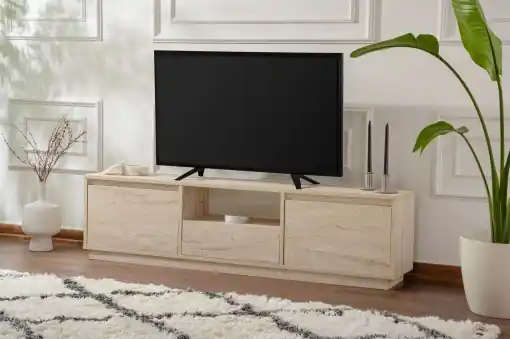 Calitate înaltă Comoda TV Model Vanguard, Travertin