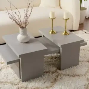 Măsuță de cafea Model Sanctuar, Gri Disponibil imediat