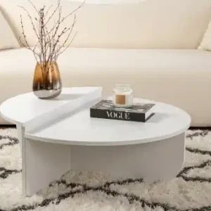 Reducere extra Măsuță de cafea Model Orion, Alb
